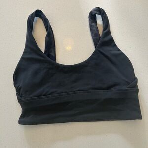 Lululemon align charcoal A/B bra, size 4
